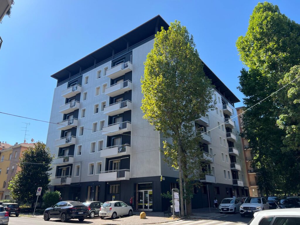 Ristrutturazione facciata palazzo a reggio emilia