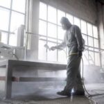 Mitigazione polveri costruzione